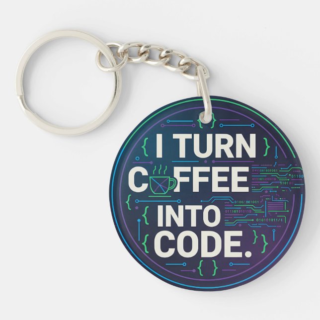 I Turn Coffee Into Code – Funny Progra (Devant)