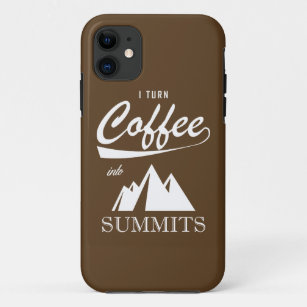 I Turn Coffee Into Summits Case-Mate iPhone Case