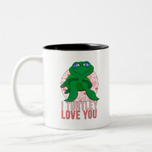 I Turtley Love You Two-Tone Coffee Mug