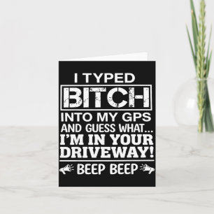 I typed into my gps and guess what i'm in your card