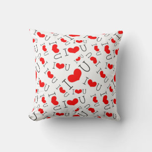 I ♥ U THROW PILLOW