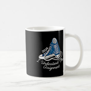 I Understand The Asignment Sneakers And Pearls Kam Coffee Mug