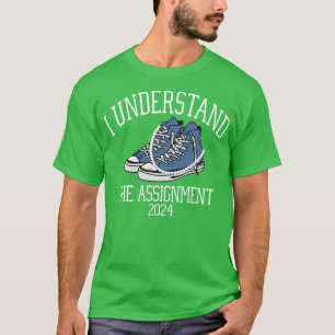I Understand The Assignment Save Democracy Kamala T-Shirt