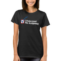 I Understand the Assignment T-shirt