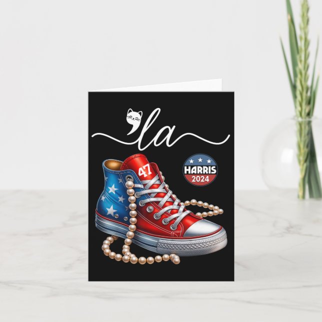 I Understand The Ignment Comma La Cute Shoes 2024  Card (Front)