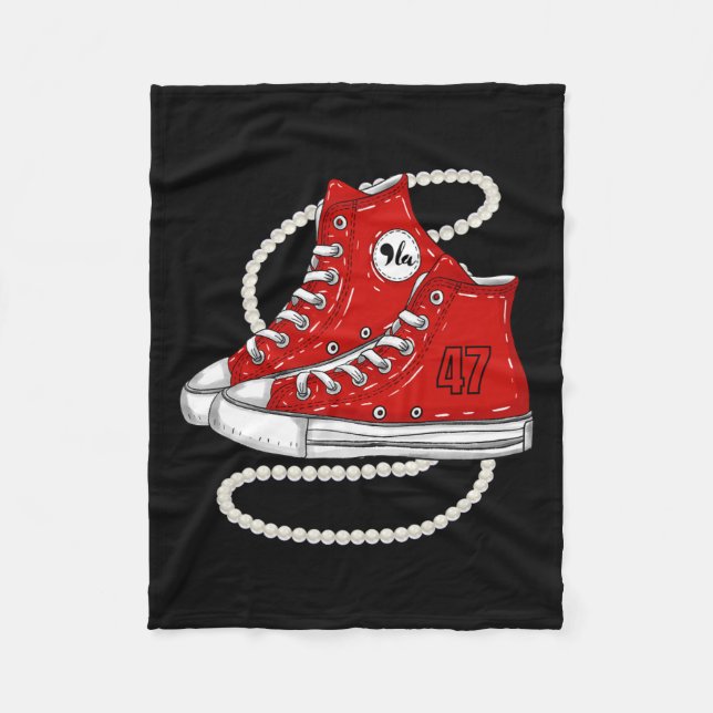 I Understand The Ignment Cute Shoes Comma La  Fleece Blanket (Front)