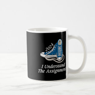 I Understand The Ignment Sneakers And Pearls Kamal Coffee Mug