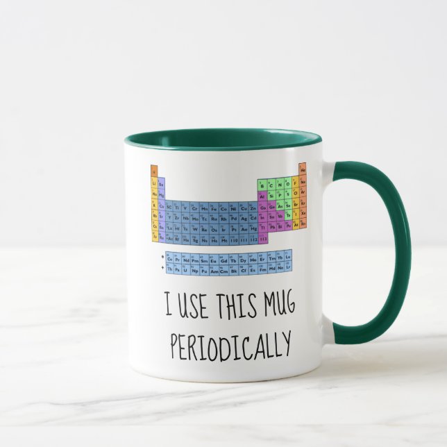 I use this mug periodically. (Right)