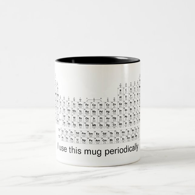 I use this mug periodically science periodic table (Center)