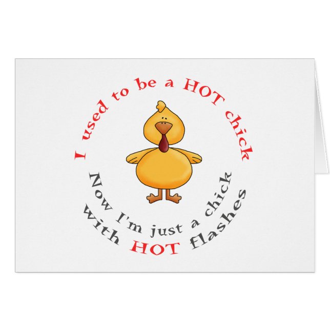 I Used To Be A Hot Chick (Front Horizontal)