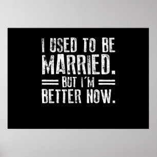 I Used To Be Married But I'm Better Now Poster