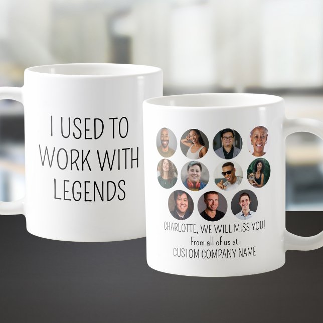 I Used To Work With Legends 11 Coworker Photo Coffee Mug (I Used To Work With Legends 11 Coworker Photo Coffee Mug
)