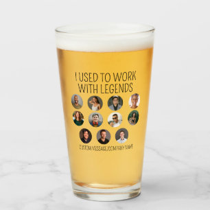 I Used To Work With Legends 11 Coworker Photo Glass