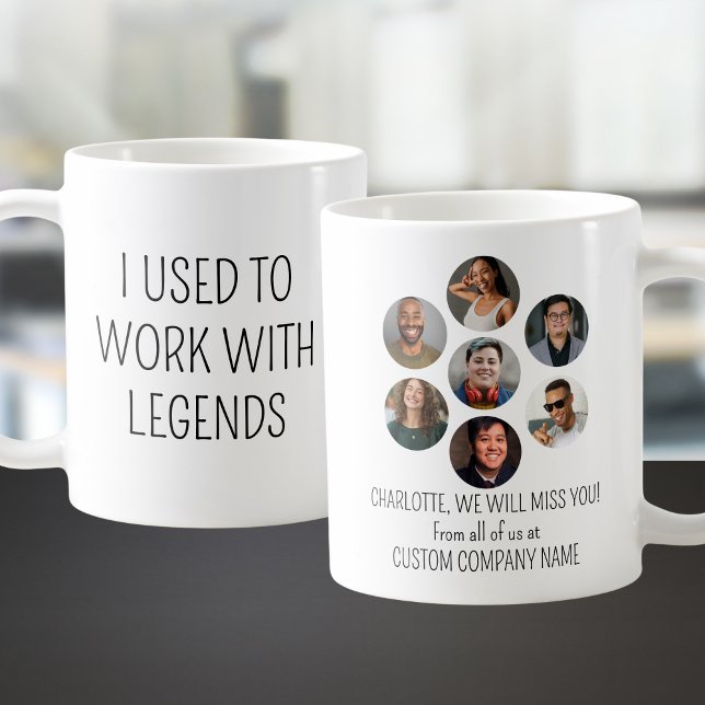 I Used To Work With Legends 7 Coworker Photo Coffee Mug (I Used To Work With Legends 7 Coworker Photo Coffee Mug
)
