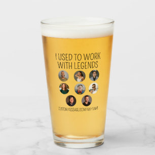 I Used To Work With Legends 8 Coworker Photo Glass