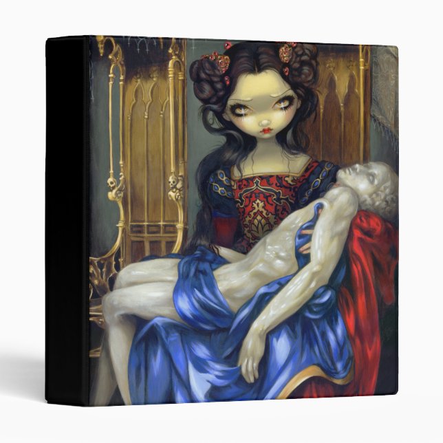 I Vampiri : Art gothique de vampire de CLASSEUR de (Devant/Côté)