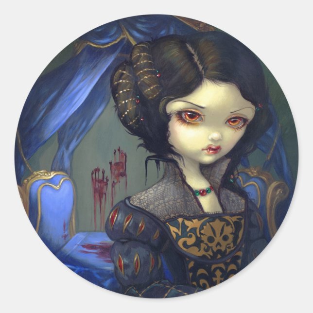 "I Vampiri:  Bellissimo Letto" Sticker (Front)