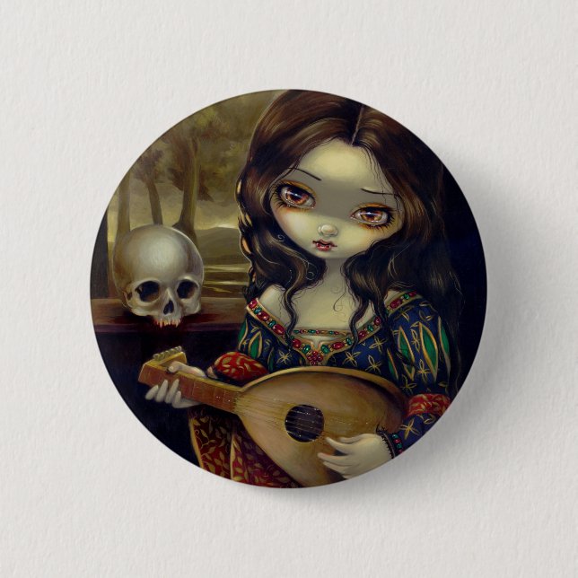 "I Vampiri:  Il Liuto" Button (Front)