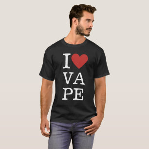 I ❤️ VAPE Custom Men's T-Shirt