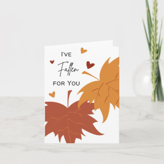 I’ve Fallen for You - Pun Valentine's Day Card
