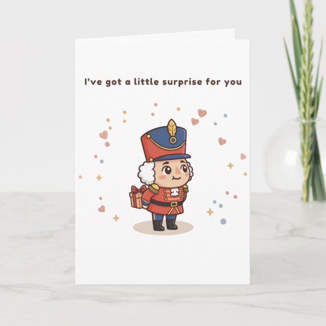 I’ve Got a Little Surprise for You Card (Front)