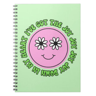 I’ve got the Joy (x4) down in my heart Notebook