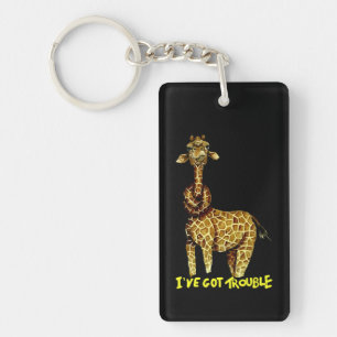I’ve got trouble keychain