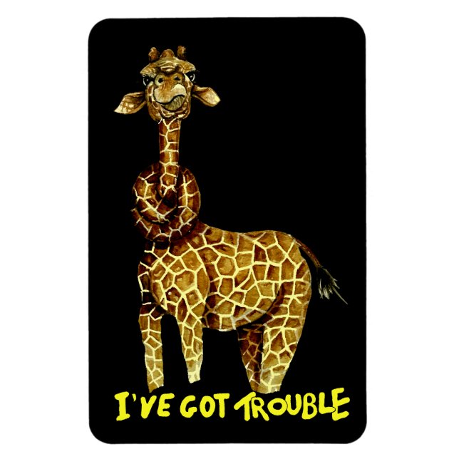 I’ve got trouble magnet (Vertical)