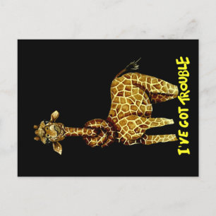 I’ve got trouble postcard