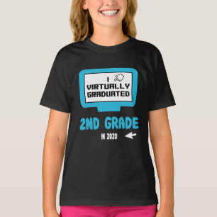 I Virtually Graduated Second 2nd Grade in 2020 T-Shirt