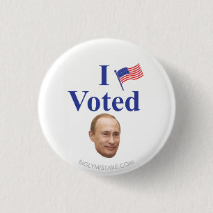 I VOTED 1 INCH ROUND BUTTON