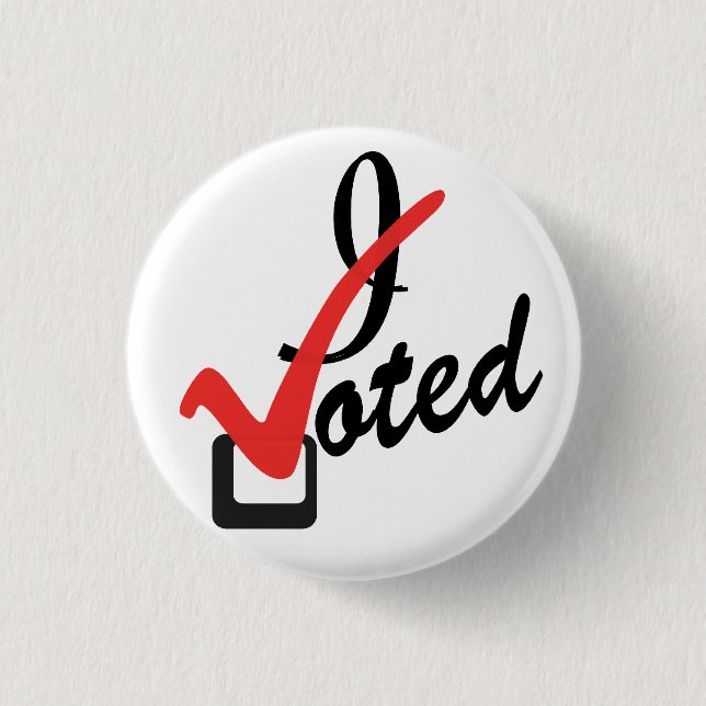 I voted 1 inch round button (Front)