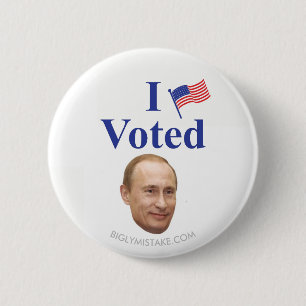 I VOTED 2 INCH ROUND BUTTON