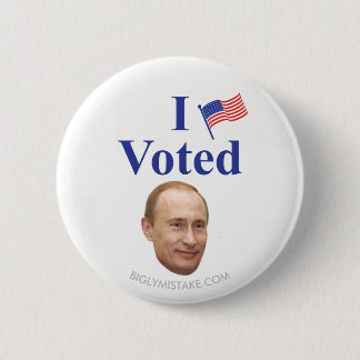 I VOTED 2 INCH ROUND BUTTON