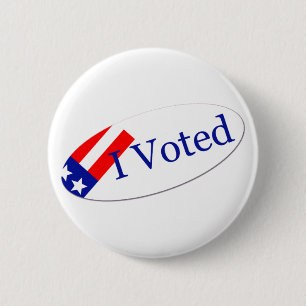 I Voted 2 Inch Round Button