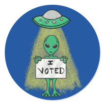 I Voted - Alien!