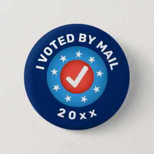 'I voted by mail' 20xx custom elections 2 Inch Round Button
