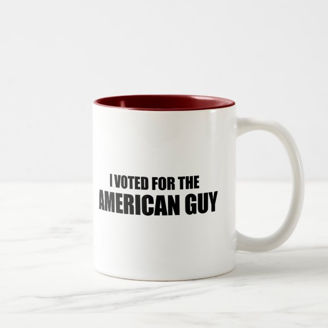 I voted for the American Guy Two-Tone Coffee Mug (Right)
