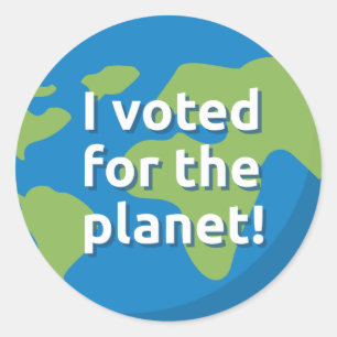 I voted for the planet stickers - sheet of 20 