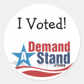 I Voted! Sticker