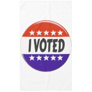 I Voted Tablecloth