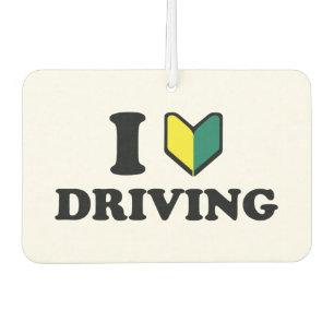 I Wakaba [Heart/Love] Driving Air Freshener