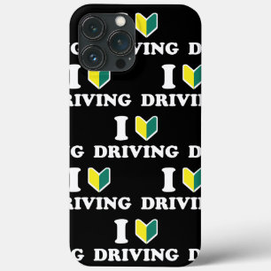 I Wakaba [Heart/Love] Driving Case-Mate iPhone Cas iPhone 13 Pro Max Case