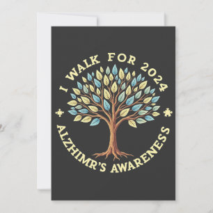 I Walk for 2024 Alzheimer’s Awareness Month Invitation
