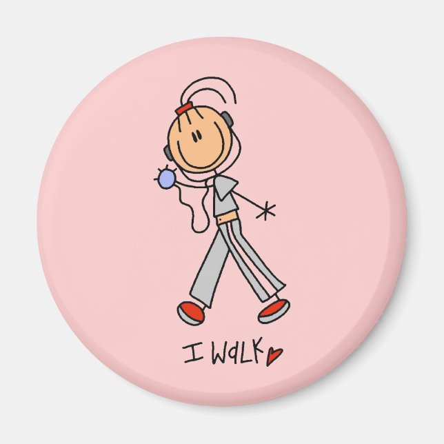 I Walk Magnet (Front)