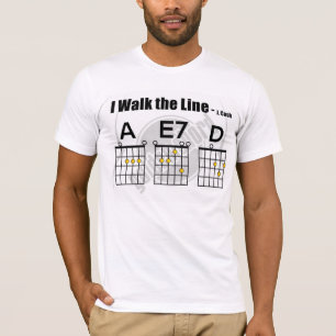 I Walk the Line - Johnny Cash Tshirt