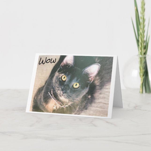 I WAN TO "PURR" EVERY TIME I THINK OF "YOU" CARD (Front)