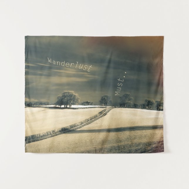 I Wander Because... Tapestry (Front (Horizontal))