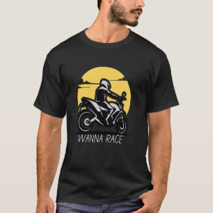 I wanna Ride Moto Dirt Bike World of Outlaw Sprint T-Shirt