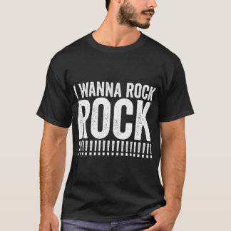 I Wanna Rock Rock By Dee Snider Twisted Sister T-Shirt